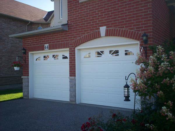 garage doors painted